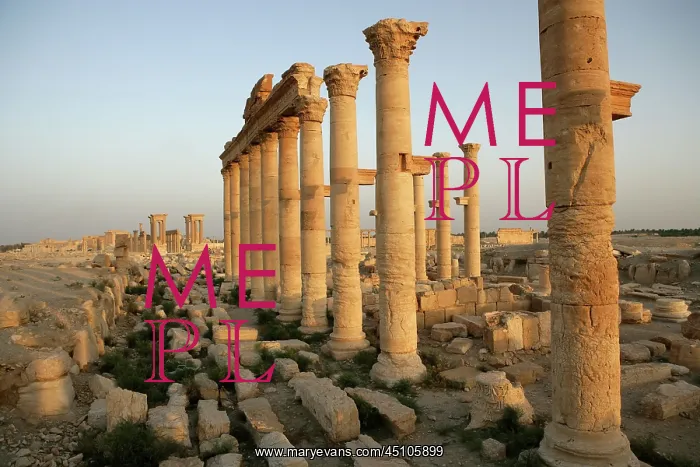 : Archaeological site of Palmyra, Syria : Archaeological site of Palmyra, Syria