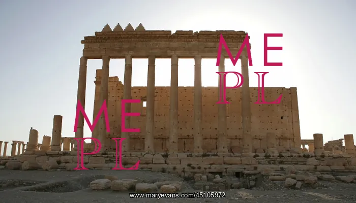: Archaeological site of Palmyra, Syria : Archaeological site of Palmyra, Syria