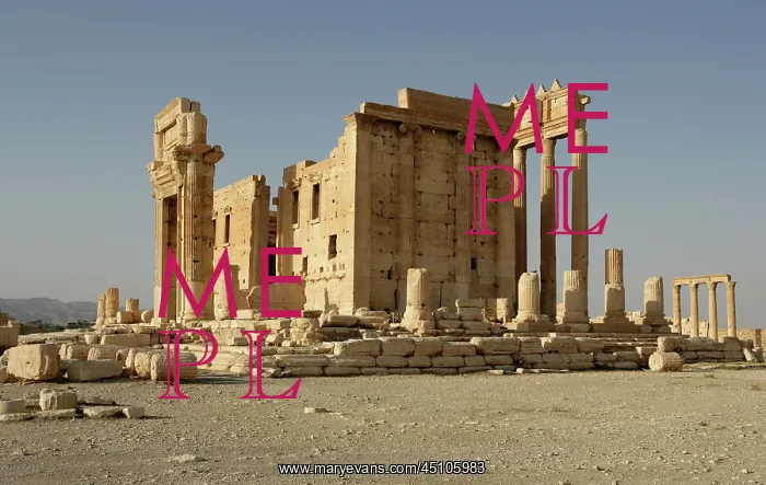 : Archaeological site of Palmyra, Syria : Archaeological site of Palmyra, Syria