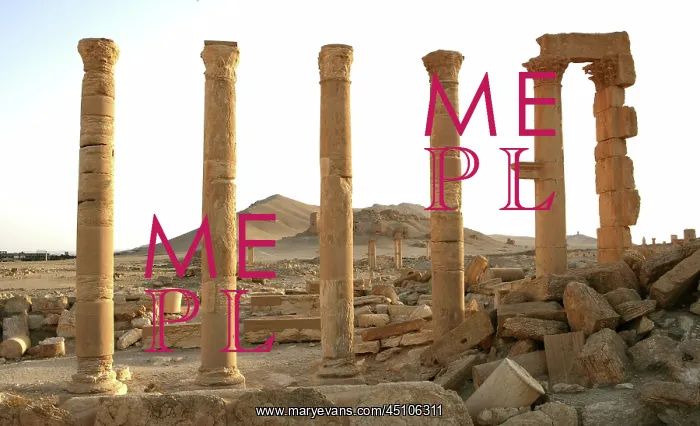 : Archaeological site of Palmyra, Syria : Archaeological site of Palmyra, Syria