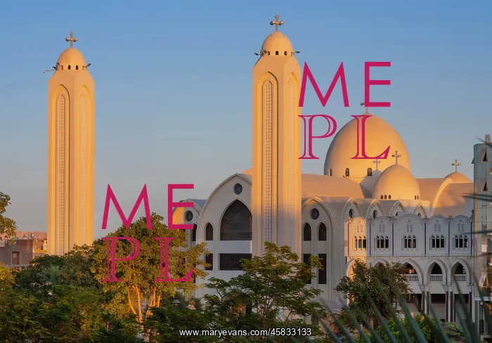 : Archangel Michael's Coptic Orthodox Cathedral, Aswan, Egypt : Archangel Michael's Coptic Orthodox Cathedral, Aswan, Egypt