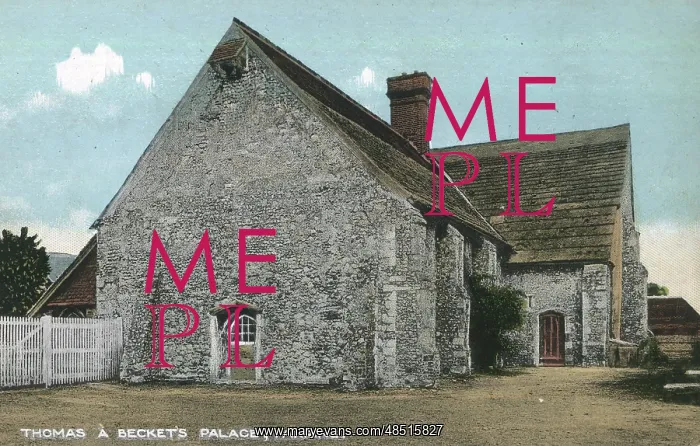 : Archbishop Thomas A Becket's Palace, Tarring, West Sussex : Archbishop Thomas A Becket's Palace, Tarring, West Sussex