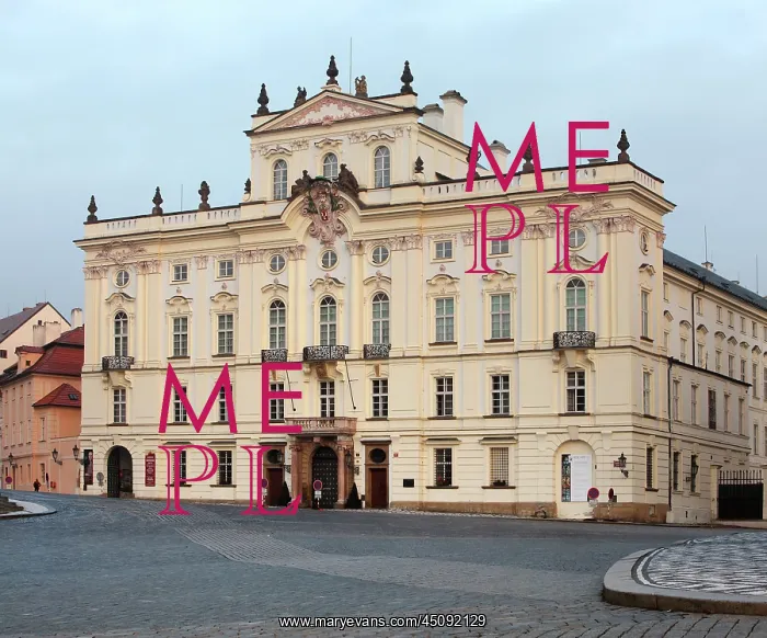 : Archbishop's Palace, Prague, Czech Republic : Archbishop's Palace, Prague, Czech Republic