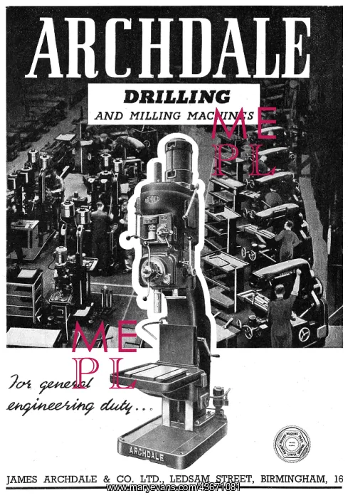 : Archdale Drilling & Milliong Machines : Archdale Drilling & Milliong Machines