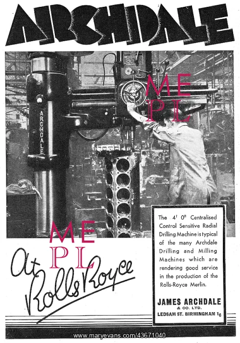 : Archdale Machine Tools At Rolls-Royce : Archdale Machine Tools At Rolls-Royce
