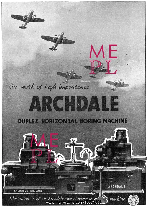 : Archdale Manufacturing Machines : Archdale Manufacturing Machines