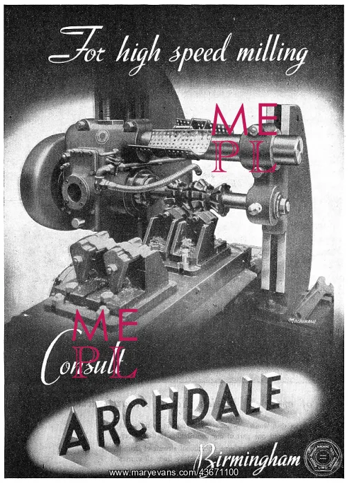 : Archdale Manufacturing Machines : Archdale Manufacturing Machines