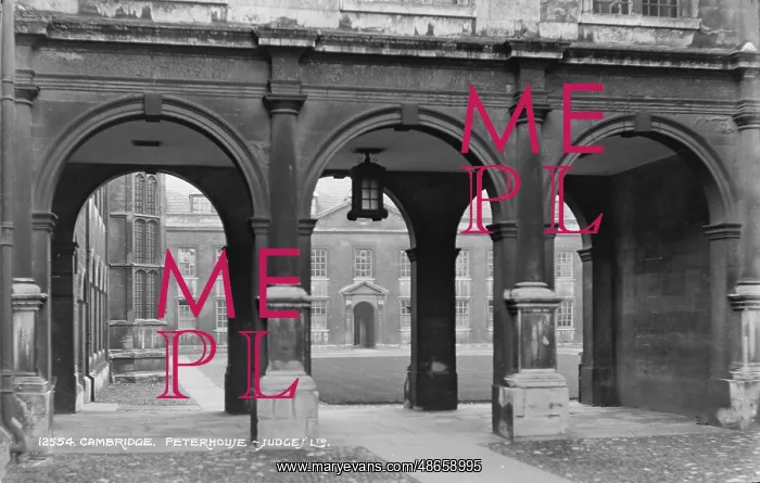 : Arched Passageway at Peterhouse, Cambridge : Arched Passageway at Peterhouse, Cambridge
