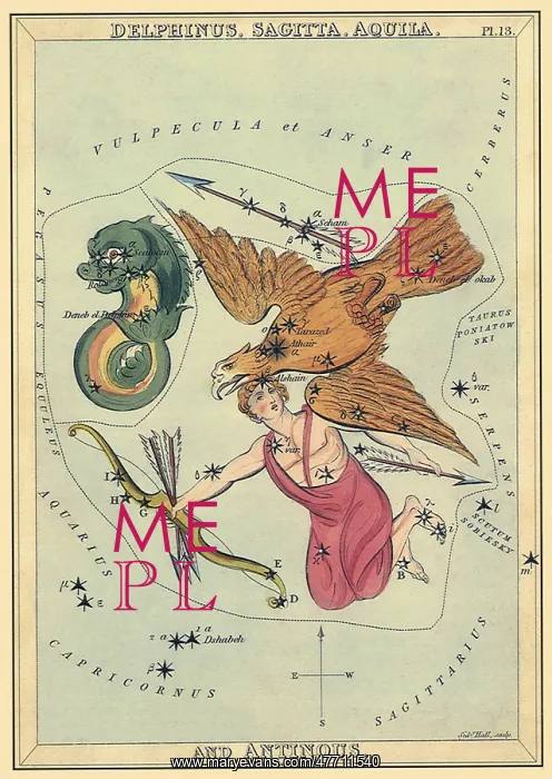 : Archer with Eagle and Stars