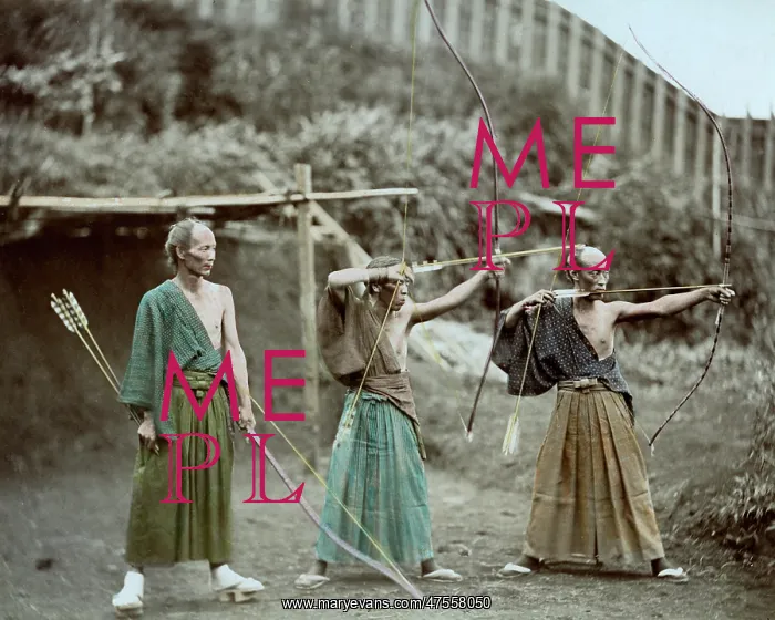  : Three archers, Japan