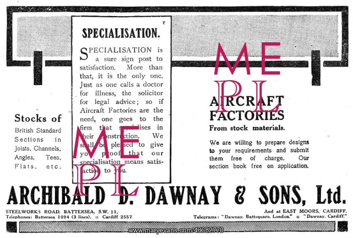 : Archibald Dawnay Standard Sections : Archibald Dawnay Standard Sections