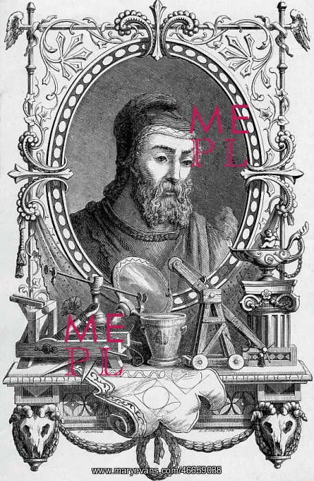 : Archimedes, circa 285 - 212 BC, Greek mathematician : Archimedes, circa 285 - 212 BC, Greek mathematician
