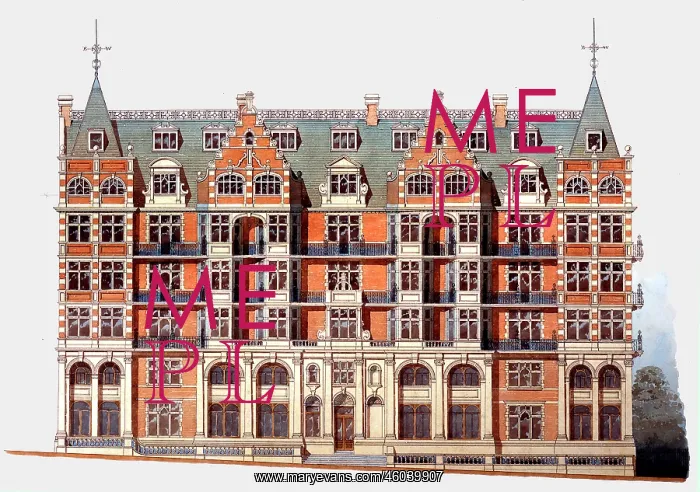 : Architect's proposed front elevation, IMechE HQ : Architect's proposed front elevation, IMechE HQ