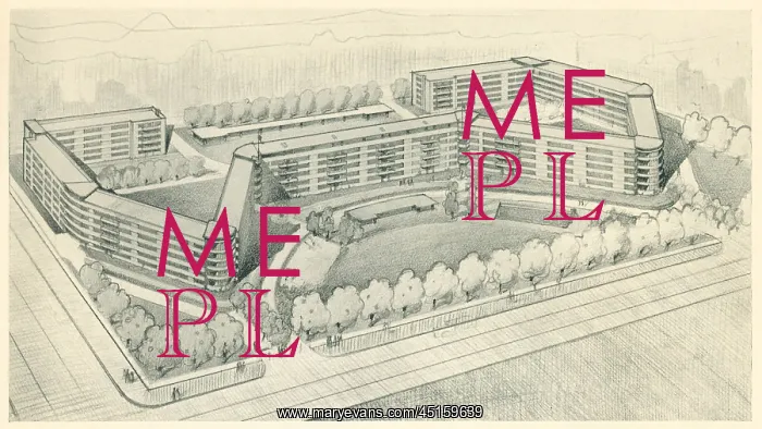 : Architectural Drawing, Residential Flats : Architectural Drawing, Residential Flats
