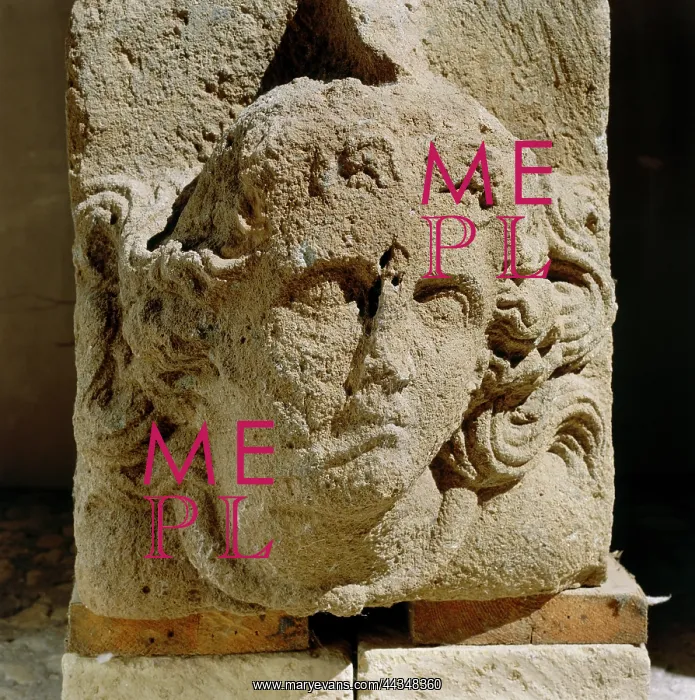 : Architectural element made of peperino : Architectural element made of peperino