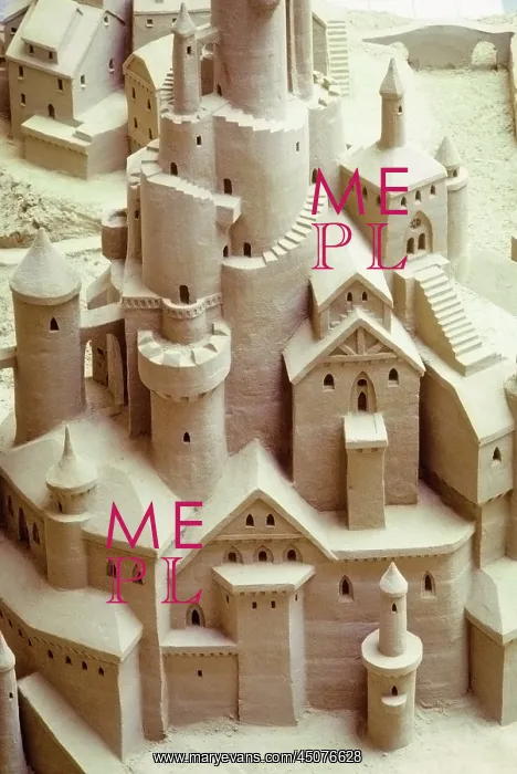 : Architecturally Built Sand Castle : Architecturally Built Sand Castle