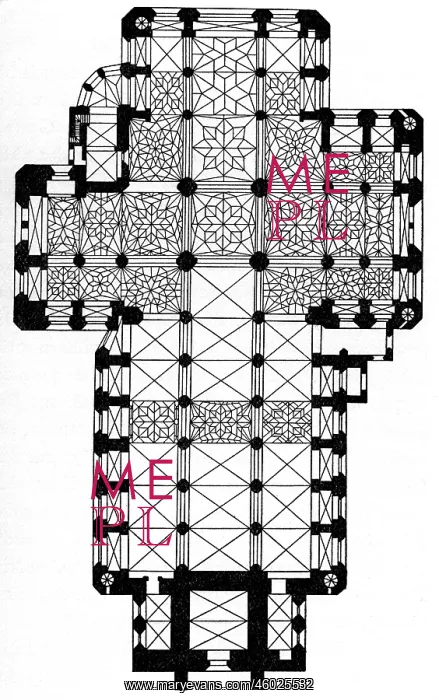 : architecture, floor plans, Basilica Saint Mary : architecture, floor plans, Basilica Saint Mary
