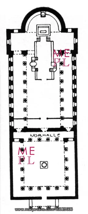 : architecture, floor plans, Christian Basilica : architecture, floor plans, Christian Basilica