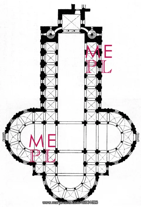 : architecture, floor plans, Sain Mary Lyskirchen : architecture, floor plans, Sain Mary Lyskirchen