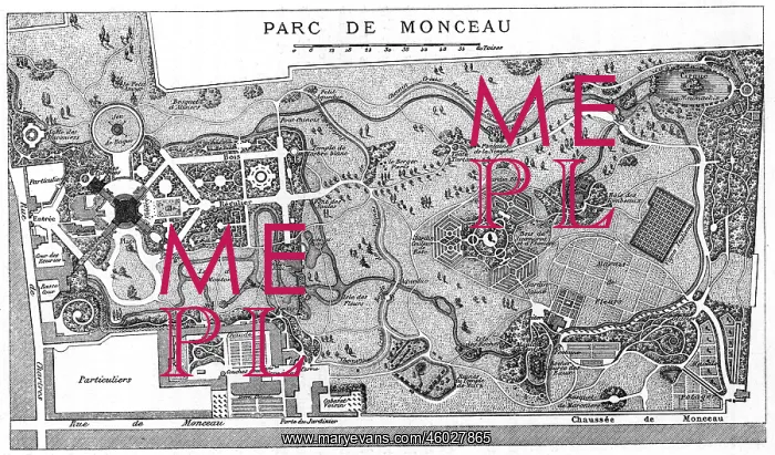 : architecture, gardens, Monceau Park in Paris : architecture, gardens, Monceau Park in Paris