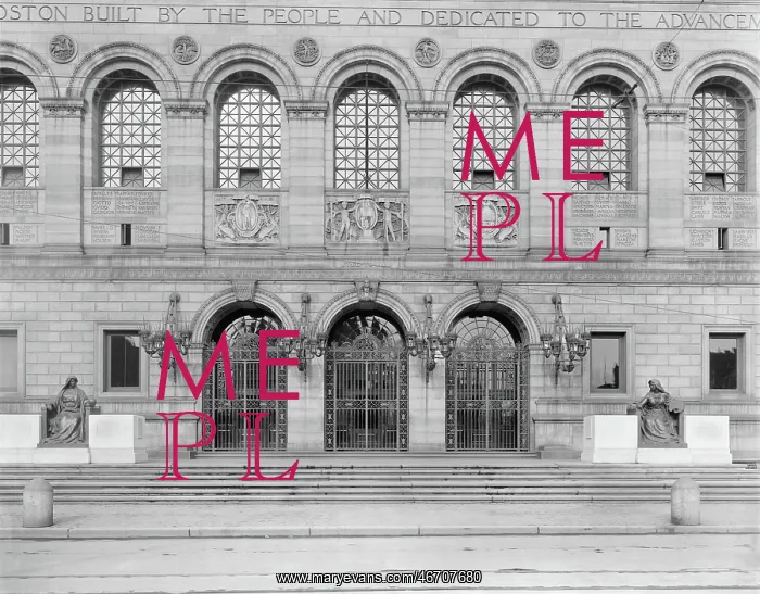 : Architecture - library - Boston - building : Architecture - library - Boston - building