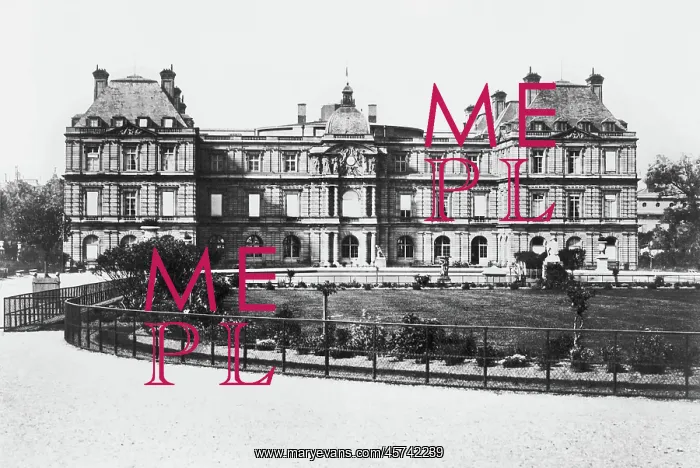 : Architecture - Palais de Luxembourg landmark - Paris : Architecture - Palais de Luxembourg landmark - Paris