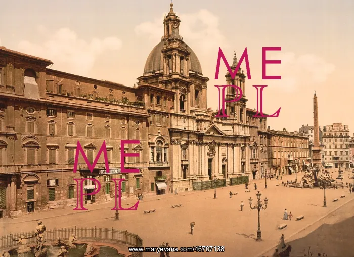 : Architecture - Piazza Navona - Rome : Architecture - Piazza Navona - Rome