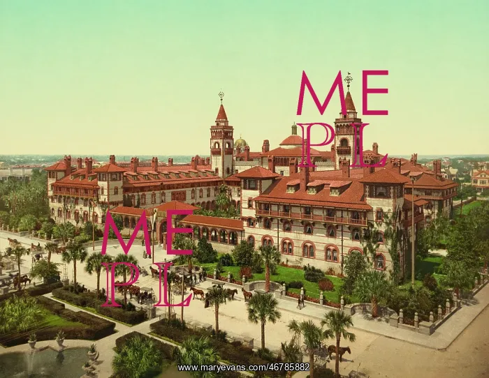 : Architecture - Ponce de Leon - hotels - St. Augustine : Architecture - Ponce de Leon - hotels - St. Augustine
