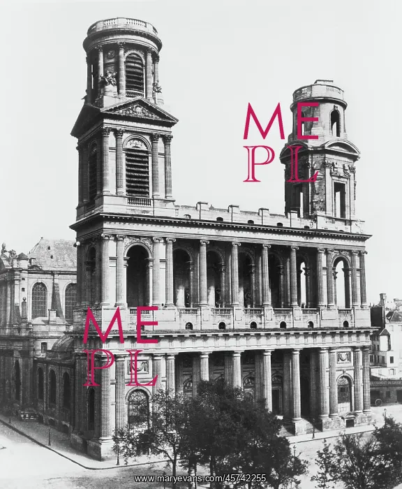 : Architecture - Saint-Sulpice - church - landmark - Paris : Architecture - Saint-Sulpice - church - landmark - Paris