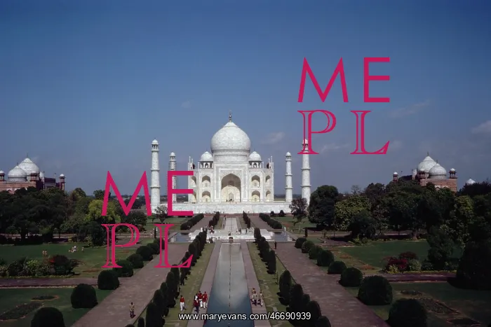 : Architecture - Taj Mahal - India : Architecture - Taj Mahal - India