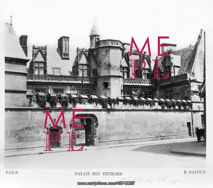 : Architecture - Thermes de Cluny - Paris - landmark : Architecture - Thermes de Cluny - Paris - landmark