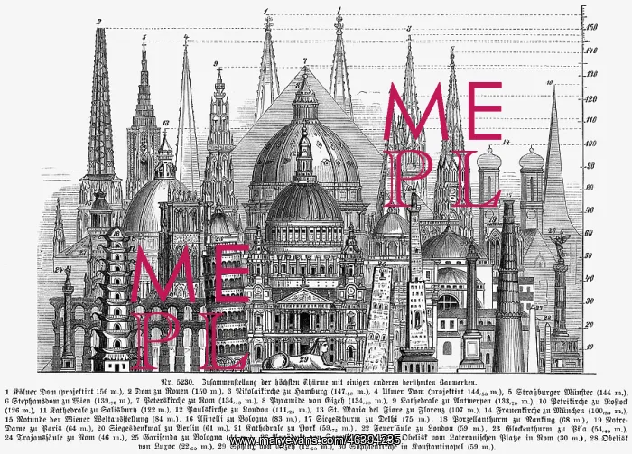 : architecture, towers, comparison of the hightest : architecture, towers, comparison of the hightest