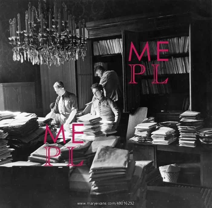 : Archive service at Paris Peace Conference : Archive service at Paris Peace Conference