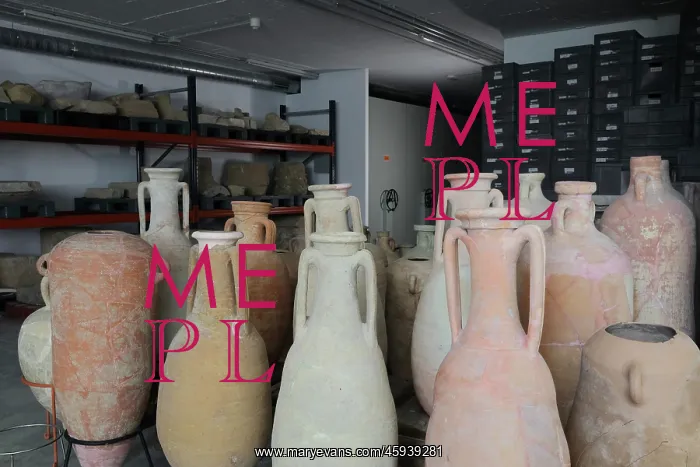 : Archives, Empuries Museum, Empuries, Catalonia, Spain : Archives, Empuries Museum, Empuries, Catalonia, Spain