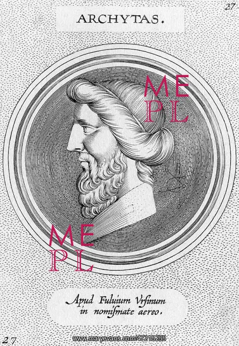 : Archytas of Tarentum : Archytas of Tarentum