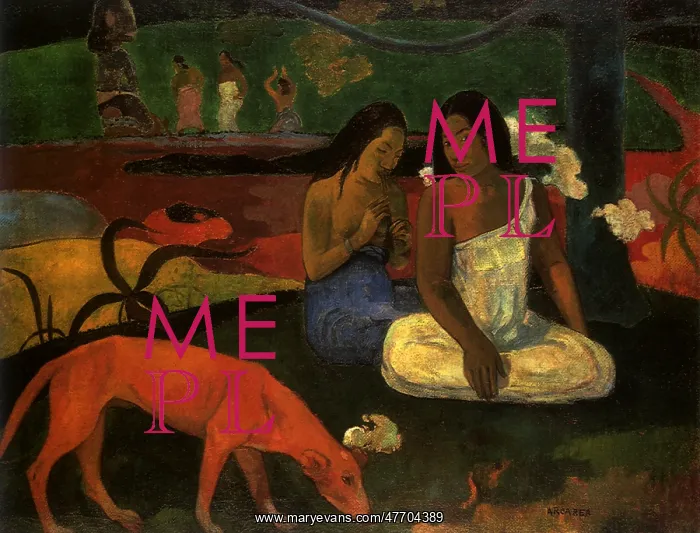  : Arearea (Amusements), by Gauguin
