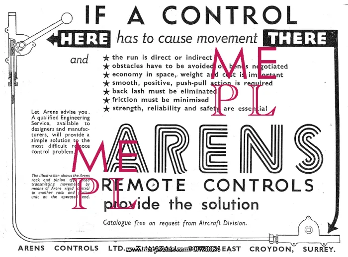 : Arens Aircraft Controls : Arens Aircraft Controls