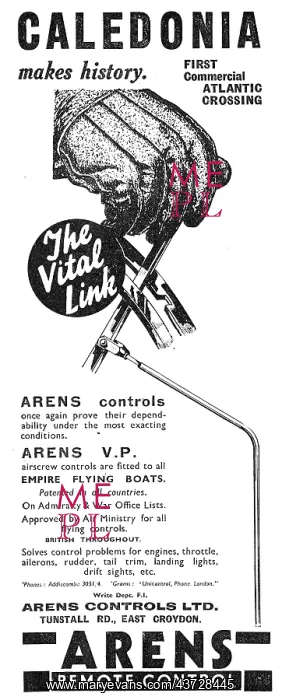  : Arens Aircraft Controls