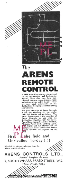 : Arens Remote Controls For Aircraft : Arens Remote Controls For Aircraft