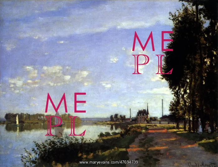  : Argenteuil, by Monet