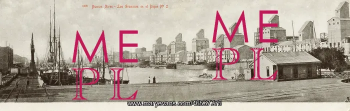  : Argentina - Buenos Aires - Grain Elevators & Dock No.2