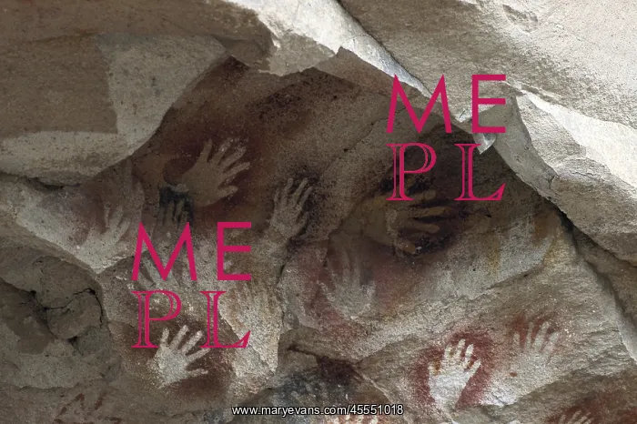 : Argentina. Cave of the Hands. Cave paintings : Argentina. Cave of the Hands. Cave paintings