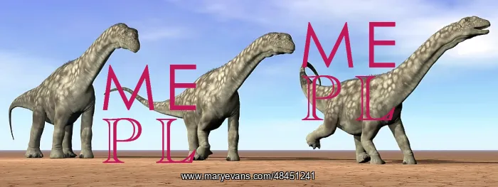 : Three Argentinosaurus dinosaurs standing in the desert : Three Argentinosaurus dinosaurs standing in the desert