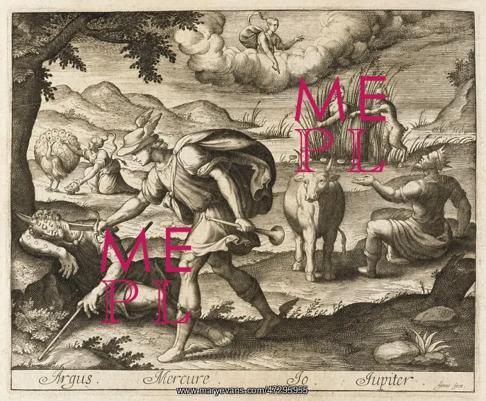 : Argus, Hermes, Zeus, Io : Argus, Hermes, Zeus, Io