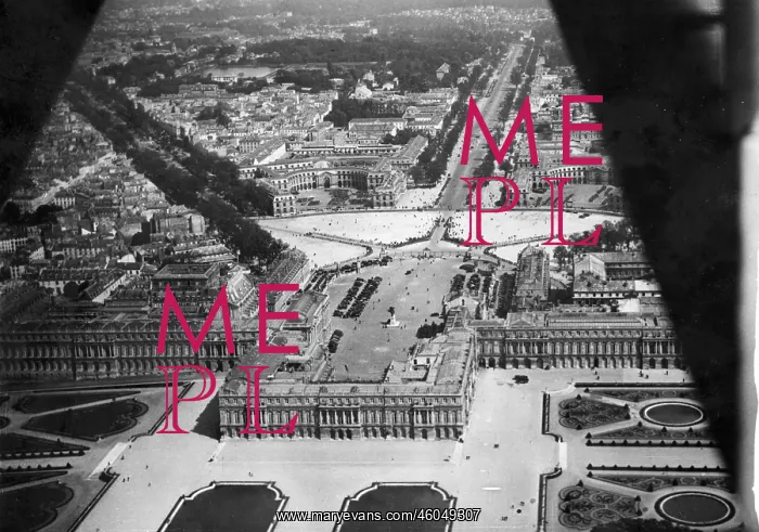 : Arial photography of Versailles : Arial photography of Versailles