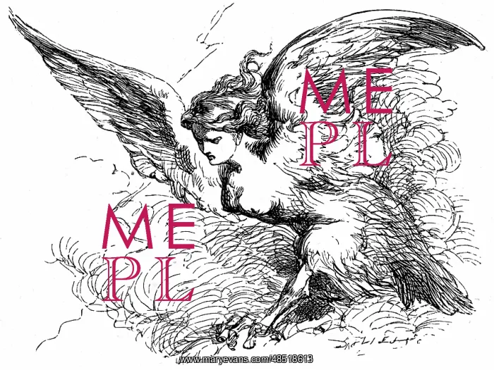 : Ariel, in the guise of a Harpy, about to clap : Ariel, in the guise of a Harpy, about to clap