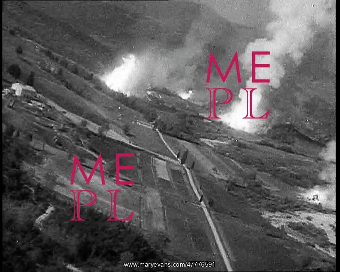 : An Ariel View of Bombed Ground Targets : An Ariel View of Bombed Ground Targets