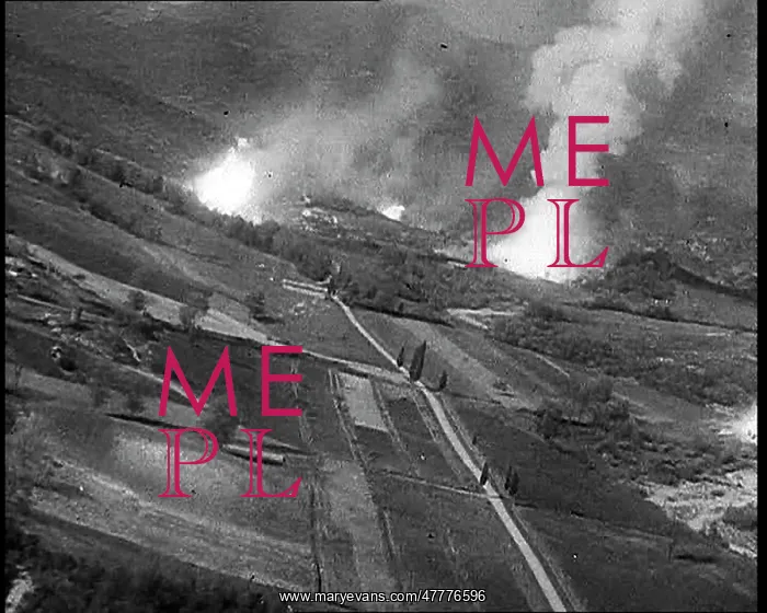 : An Ariel View of Bombed Ground Targets : An Ariel View of Bombed Ground Targets