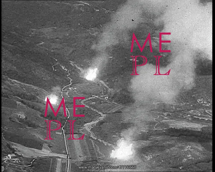 : An Ariel View of Bombed Ground Targets : An Ariel View of Bombed Ground Targets