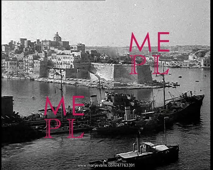 : An Ariel View of Malta Harbour : An Ariel View of Malta Harbour